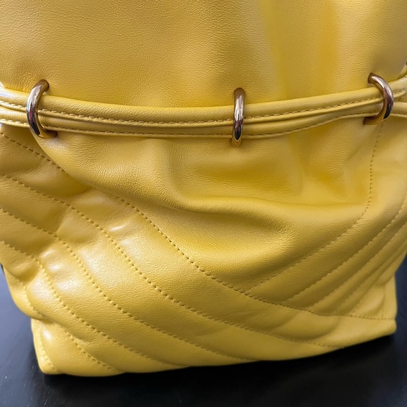 Tory Burch mini drawstring chevon bag - Picture 3 of 5